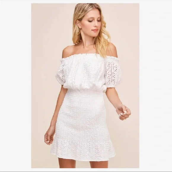Flowy Summer White Dress Elan Off The Shoulder Dress Astr Dresses Astr The Label Off Shoulder Eyelet Dress Poshmark Flowy Summer White Dress Elan Off The Shoulder Dress Astr Dresses Astr The Label Off Shoulder Eyelet Dress Poshmark
